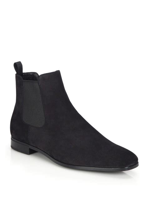 mens prada chelsea boots|prada chelsea boots suede.